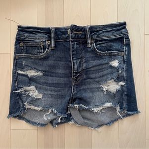 American eagle jean shorts